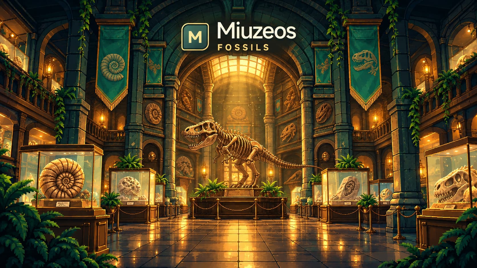 Capture du projet: Miuzeos : Fossils